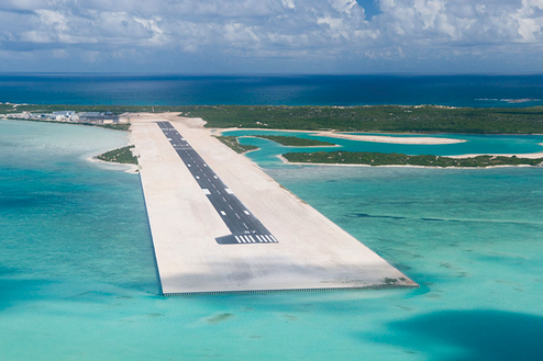 turks and caicos runway